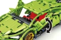 model z klocków lamborgini zielone