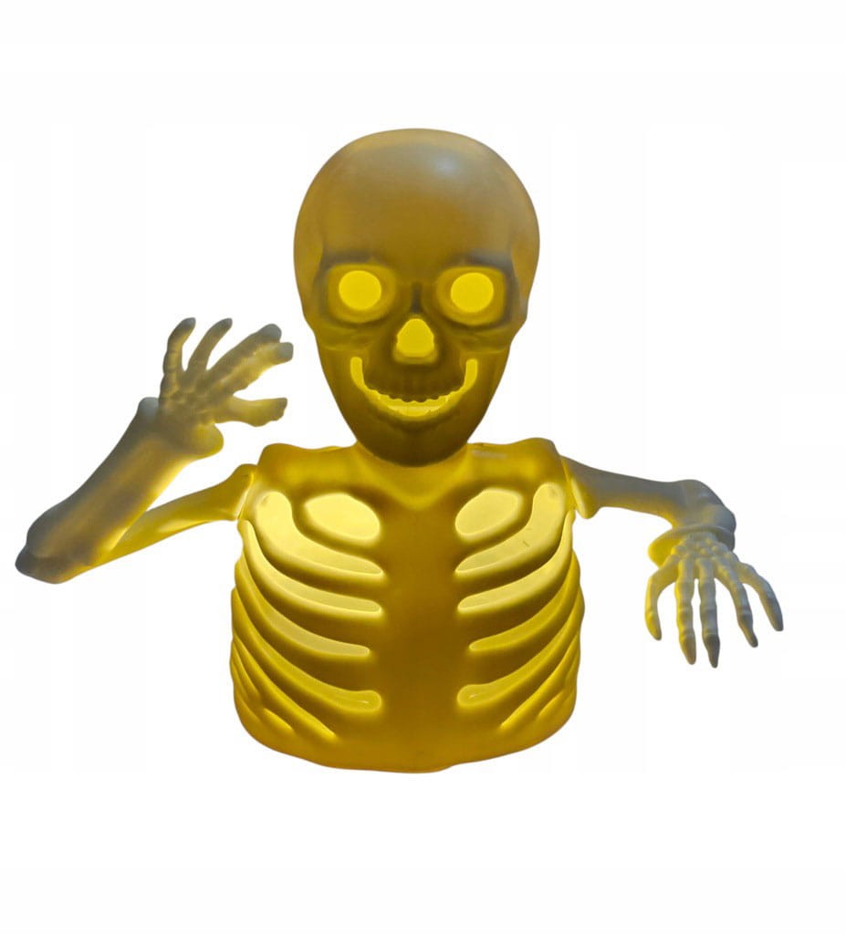 kościotrup na halloween lampka led