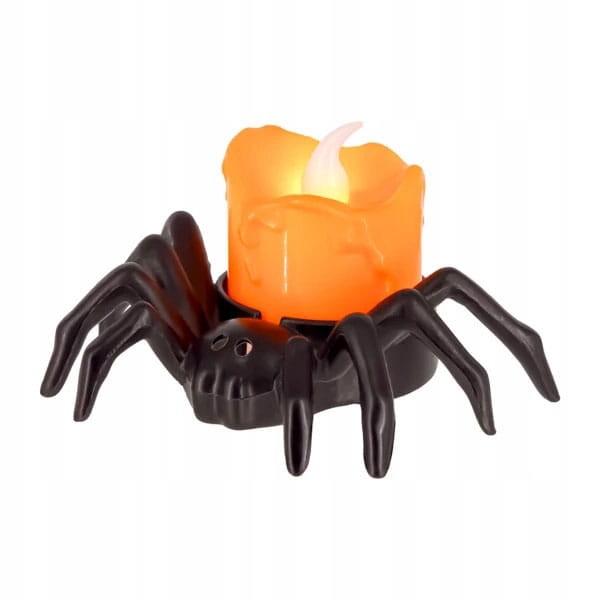 lampka led pająk halloween