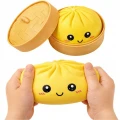 duży pieróg gniotek dumpling żółty