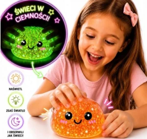 Pieróg Squish Sensoryczny Dumpling Świecący w Ciemności