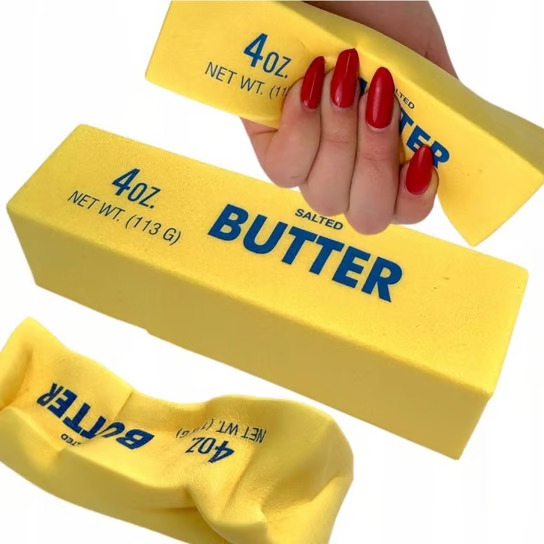 antystresowy gniotek masło butter squishy