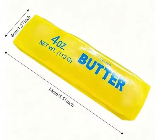 wazelinowy gniotek masło butter 14cm