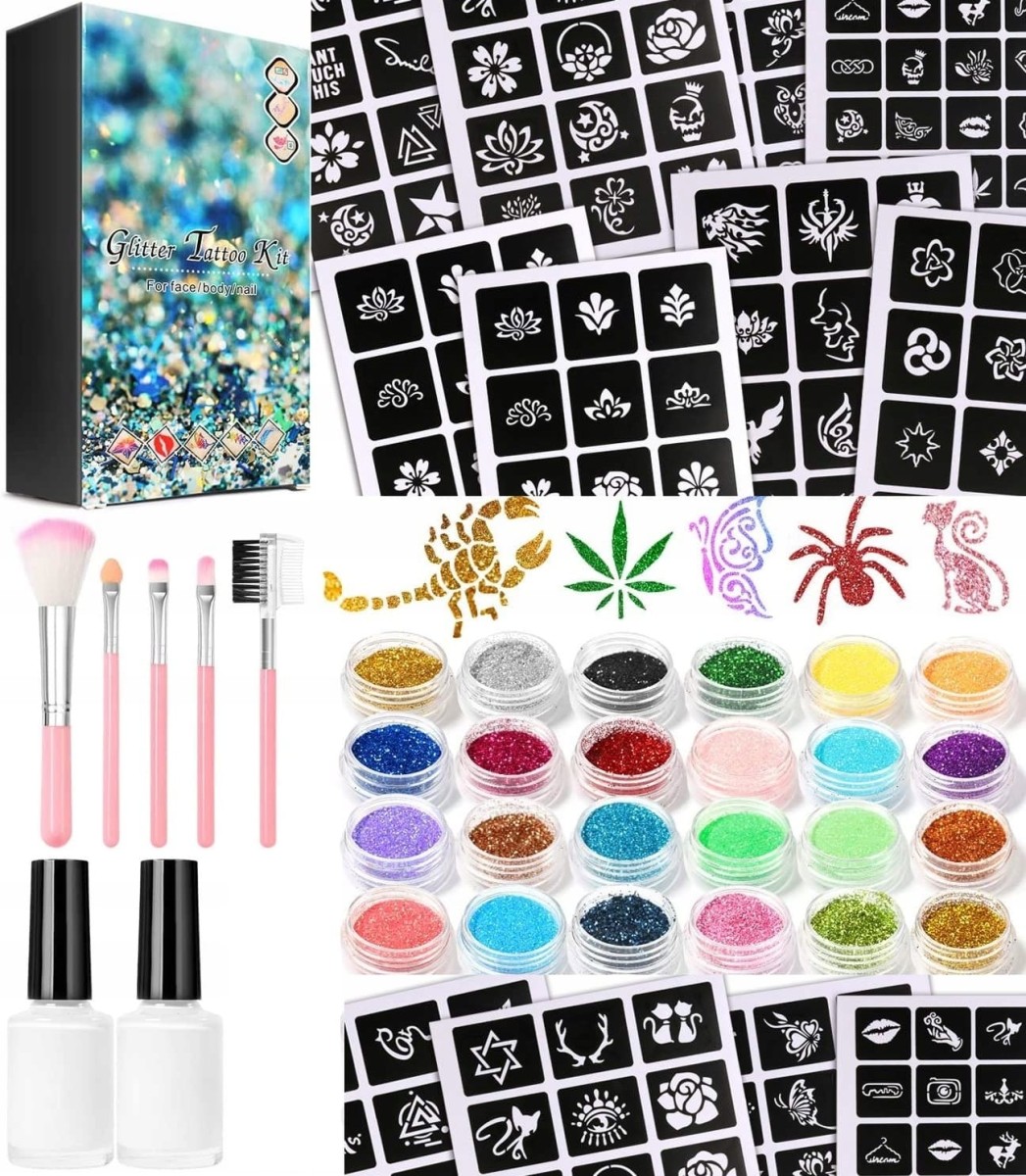 zestaw tatuaży zmywalnych dla dzieci