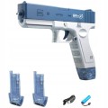 elektryczny pistolet na wodę z dwoma magazynkami