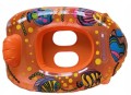 pontonik koło dmuchane dla dzieci pomarańczowe