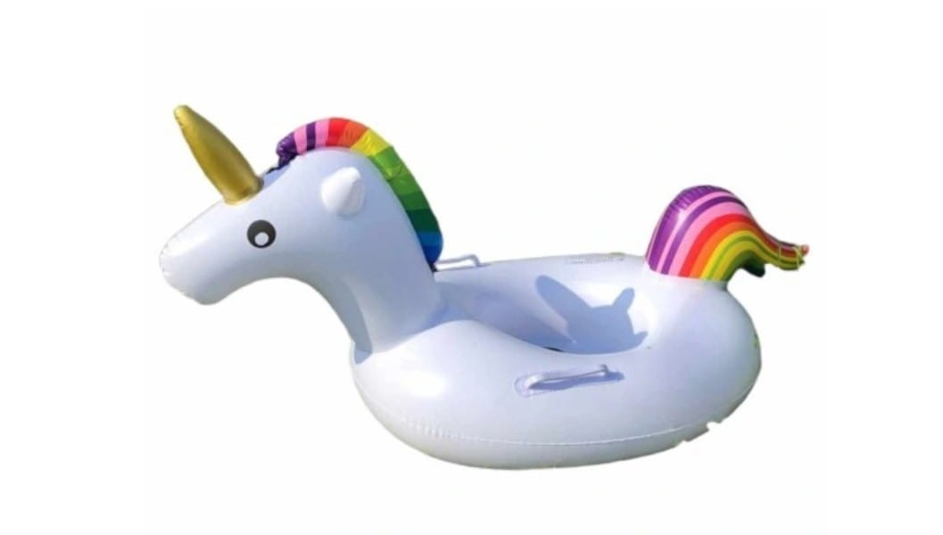 jednorożec koło dmuchane do basenu nad wodę dla dziecka