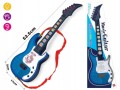 zabawka gitara niebieska rockowa