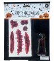 halloween sztuczna krew i sztuczne rany